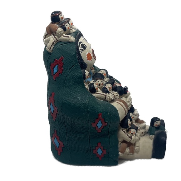 Vintage Native American Storyteller Set of 3 - Picture 8 of 14